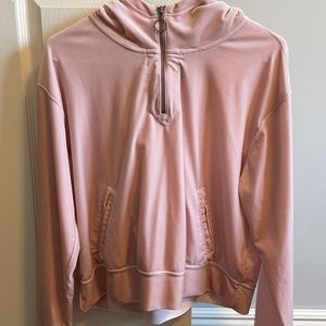 Abercrombie velvet quarter zip